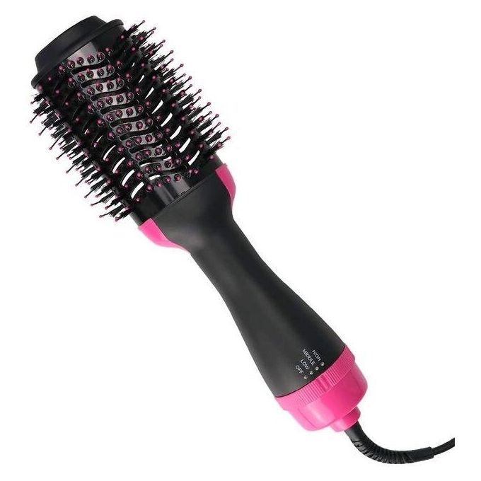 3-In-1 Electric One Step Hair Straightening Brush One Step Hot Air Brush Dryer + Styler