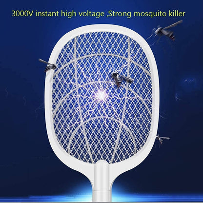 Emirate Traders™ GECKO 2 in 1 Mosquitoes Racket Must have gadget for keeping yourself and Family from Dengue
