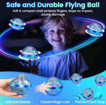 Hand-Controlled Magic Spinner Ball With LED Lights  Toy 🏐