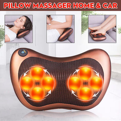 Home And Car Back Massage Pillow