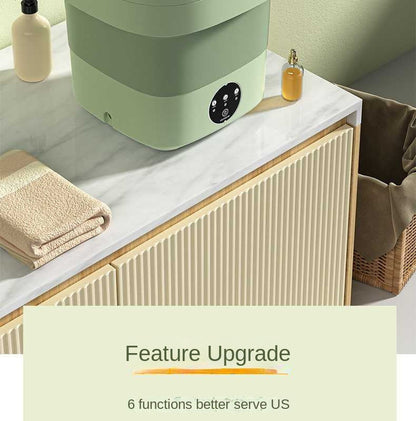 Portable Mini Washing Machine - Big Capacity, Spinning Dry